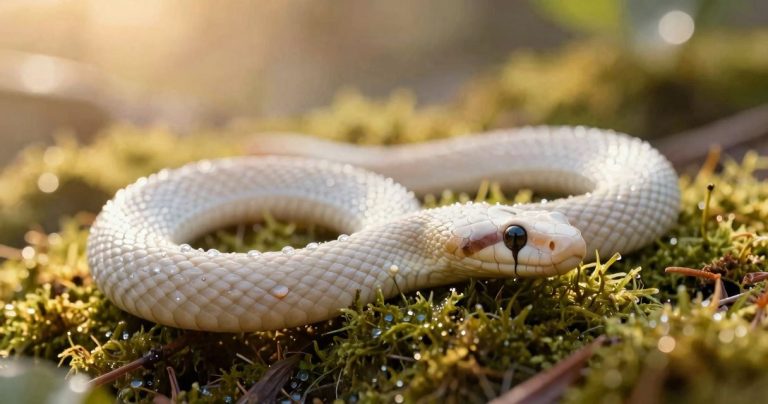 Rêver d’un serpent blanc : signification et renouveau